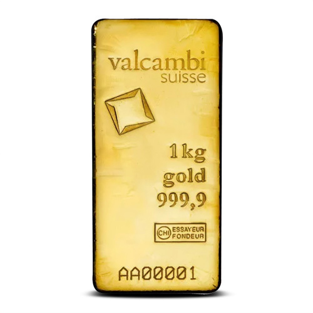 Valcambi 1 kilo gold bar