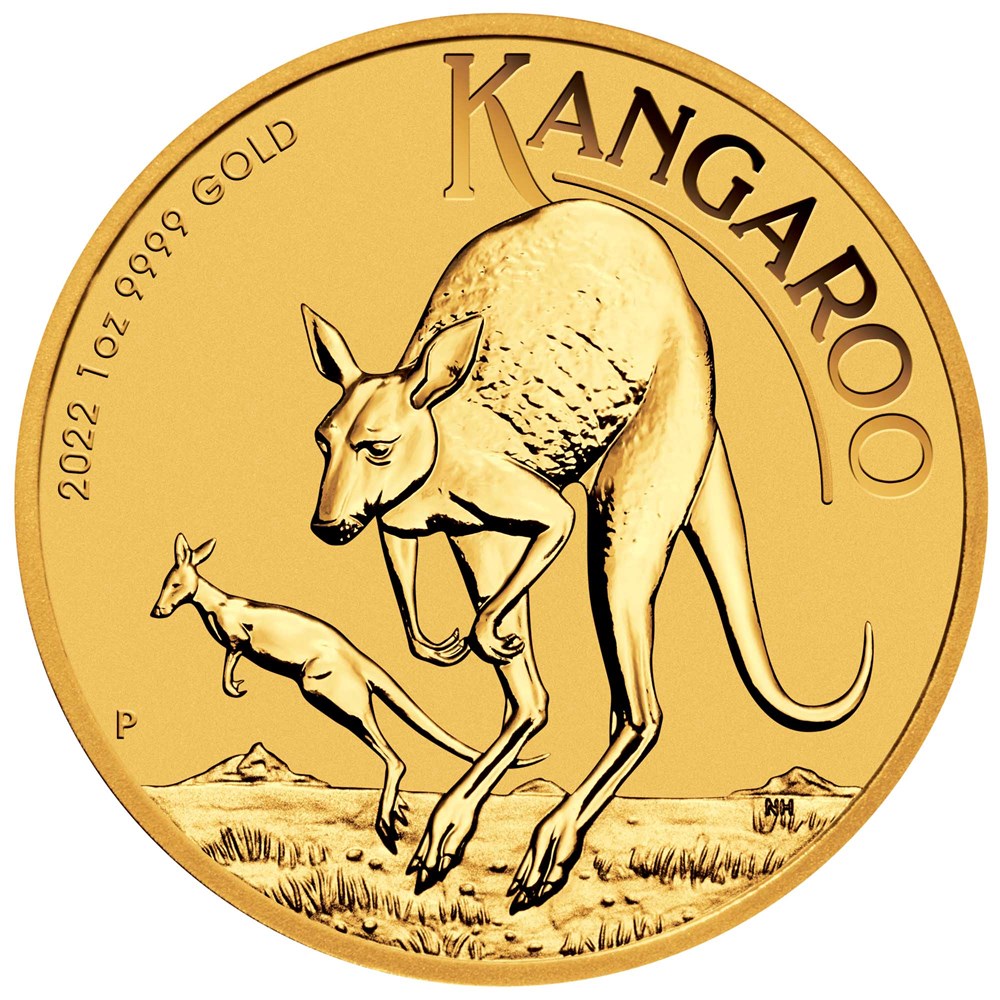 Australian Perth 1 oz Gold Kangaroo Coin