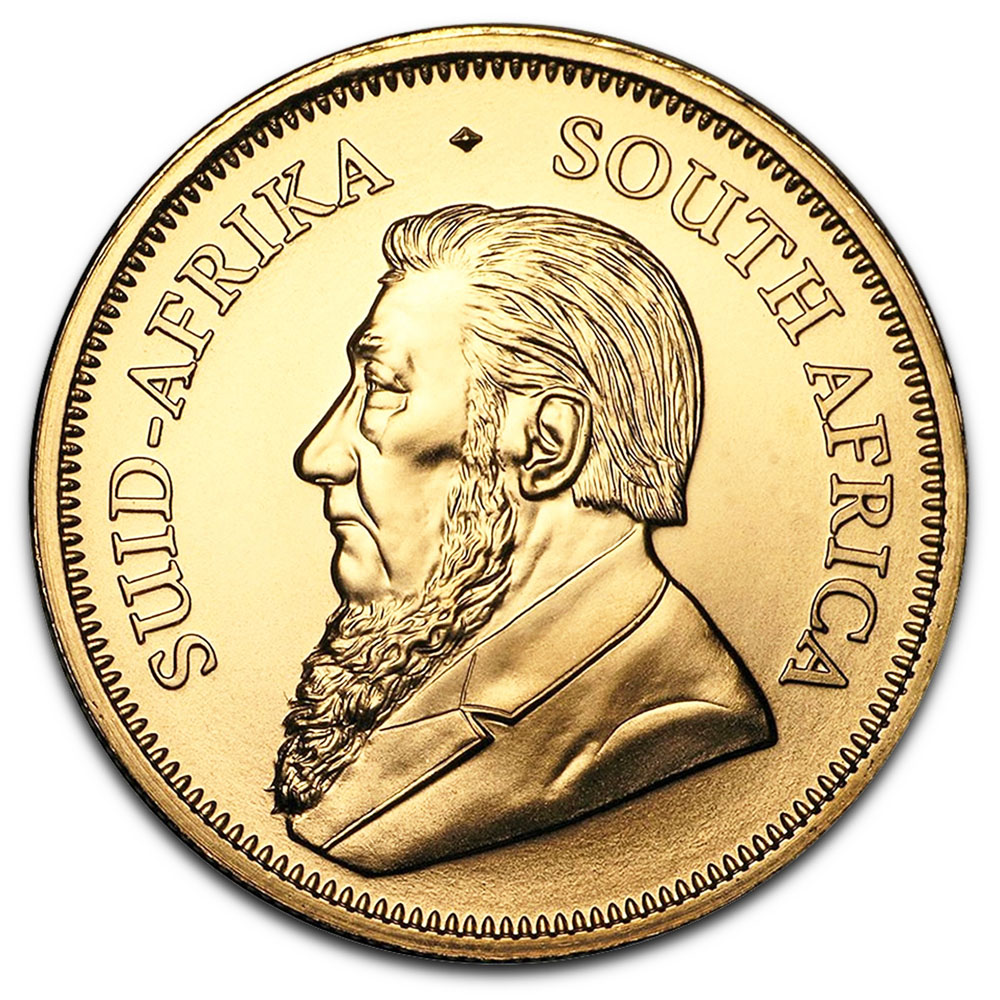 South African 1 oz Gold Krugerrand Coin