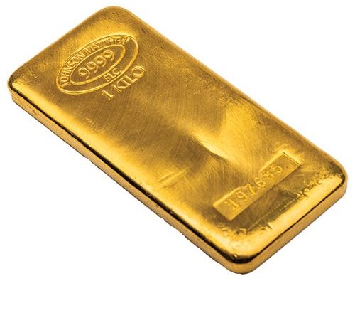 Johnson Matthey 1 Kilo Gold Bar